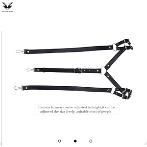 Fully Customized Made Newest Trendy Heavy Duty Metal O <b>Rings</b> Premium Metal Hardware For Party & Clubwear Leather Suspenders - Product Image 5