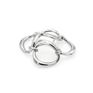 Pulsera de cadena con anillo extragrande – Diseño llamativo - Product Image 1