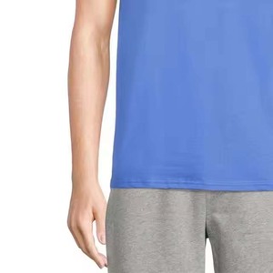 T-shirts graphiques ajustés avec logo personnalisé, T-shirts de sport de haute qualité à col rond, T-shirts respirants à manches courtes en coton, T-shirts Ringer - Product Image 5