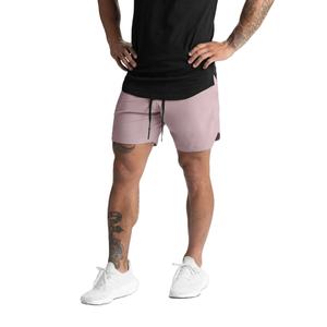 Pantalones Cortos Deportivos Profesionales OEM de Alta Calidad, Secado Rápido, Lona Sólida, 100% Poliéster, Estampado Informal para Hombre - Product Image 1