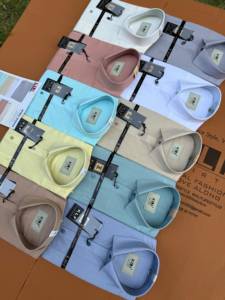 Wholesale Men's Big Size Casual Cotton <b>Linen</b> <b>Shirts</b> Breathable Long Sleeve Design for Spring - Product Image 4