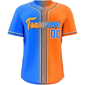 Cross-Border New Letter Print Men's <b>Baseball</b> Uniform Jersey Quick Dry Crewneck 100% Polyester Summer Sports Training Running - Product Image 2