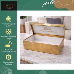 Top Quality Handmade and Waterproof Eco-Friendly Durable Luxury Brass Single Shoe Storage <b>Box</b> Best Space <b>Saving</b> Organizer - Product Image 4
