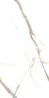 Carreaux de sol/mur en porcelaine brillante effet marbre blanc super chaud 600x1200mm 12mm d'épaisseur antidérapants pour chambre et salon modernes