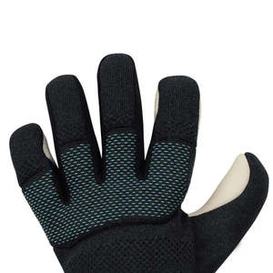 Gants de gardien de but de football pour jeunes, haute qualité, super respirants, réglables, antidérapants, protection des doigts, coupe négative, en cuir - Product Image 4
