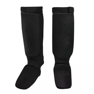 Espinilleras de Cuero de Primera Calidad para Muay Thai, Almohadillas de Kickboxing, Protección Profesional para Entrenamiento de MMA para Adultos, OEM - Product Image 5