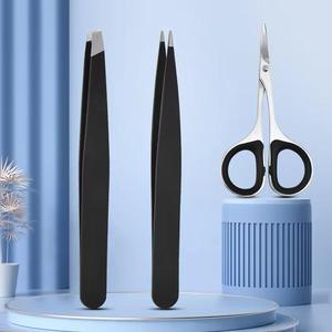 Eyelash Tweezers Stainless Steel Smooth Tip Precision Makeup <b>Tools</b> for Eyelash Extension - Product Image 4