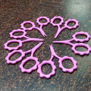 Nuevas Tijeras de Entresacar Pequeñas para Diestros, de Acero Inoxidable, con Punta Afilada y 30 Dientes, Mini Tijeras para Bordado de Girasoles y Cabello - Product Image 3