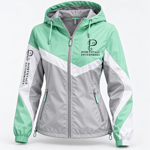 Wholesale Customized High Quality <b>Women</b> <b>Windbreaker</b> Jacket Quilted Breathable Windproof Nylon Outdoor - Product Image 1