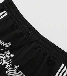 Men Custom Vintage Y2K <b>Tracksuit</b> Graphic Hoodie Wide Leg Sweatpants Streetwear Outfit Hip Hop Loose Fit Clothing - Product Image 5