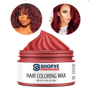 Crème colorante instantanée Caitu DIY pour coiffure, 8 couleurs, cire capillaire temporaire à forte tenue, produit coiffant - Product Image 4