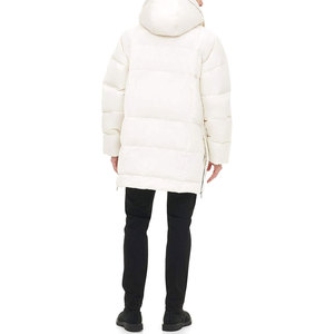 Custom Long Down Alternative Puffer Coat Unisex Lightweight <b>Warm</b> Winter Outerwear OEM ODM Factory Manufacturer - Product Image 2