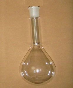 Fiole Kjeldahl en verre borosilicaté de laboratoire, à fond rond et col long, avec joint interchangeable, verrerie de laboratoire de chimie - Product Image 4