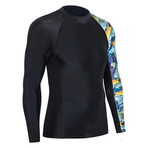 Rashguard de Manga Larga para Hombre, MMA, BJJ, con Logotipo Personalizado, Color Personalizado, Alta Calidad, Transpirable, de Secado Rápido, Impreso, Spandex/Poliéster, 2026 - Product Image 1