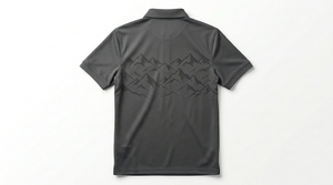 Chemises de golf pour hommes avec logo personnalisé, 100% polyester tricoté, anti-rides, manches courtes, imprimées, respirantes - Product Image 2