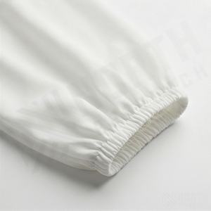 Abaya Kimono OEM 2025 pour femmes musulmanes, en tissu polyester épais, doux et très extensible, col en V, manches longues, ornée de perles, longueur cheville - Product Image 5