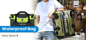 Bolsa trasera grande Bolsa seca de poliéster impermeable para cremallera de cierre seguro y organizado de engranajes - Product Image 6