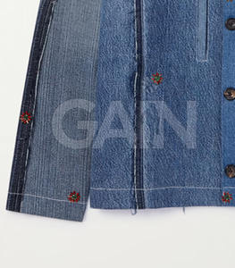 Veste d'hiver pour homme, coupe slim, fabrication professionnelle, vêtement décontracté, mode, épaisse, veste en jean pour homme, avec personnalisation - Product Image 5