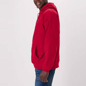 Sudadera con Capucha Roja Premium - Sudadera de Forro Polar Grueso para Ropa Urbana - Fabricante de Ropa Personalizada Directo de Fábrica en Sialkot - Product Image 5