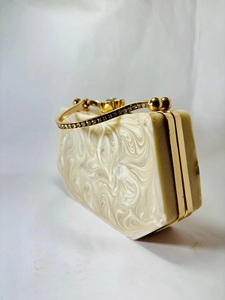 Bolso de mano de resina de alta calidad para damas, nuevo diseño, estilo indio, para fiestas, bodas, con pintura artística, ideal para regalo. - Product Image 4