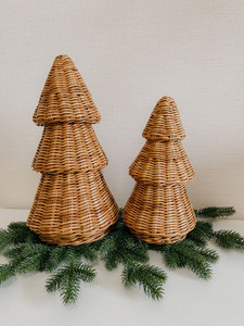 Campanas de Ratán Hechas a Mano, Ecológicas y Duraderas, Adornos Navideños para Decoración de Invierno - CARYLN, Tamaños Personalizados Disponibles - Product Image 6