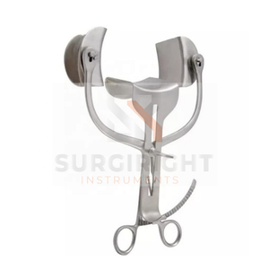 Rétracteur de Collin en acier, instrument chirurgical auto-serrant atraumatique, réutilisable, stérilisation haute température par Blush Surgical - Product Image 1
