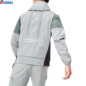Top Custom Solid Color <b>Men's</b> <b>Track</b> Running Windbreaker <b>Jacket</b> Set Plus Size Lightweight Sports Wear <b>for</b> <b>Men</b> Casual Sports Wear - Product Image 4