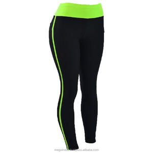 Mallas deportivas de cintura alta para mujer, diseño personalizado, transpirables, sin costuras, para Yoga, ropa activa, gimnasio, pantalones para correr, todos los tamaños disponibles - Product Image 3