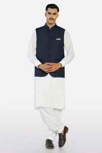 Chaleco de Boda para Hombre con Cuello Mandarín, Diseño Personalizado, Material de Primera Calidad, Opciones de Logotipo Personalizado, Transpirable - Product Image 3