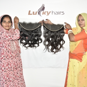 Producto 100% Genuino, Precio de Fábrica al por Mayor, Cabello Humano Peruano HD 13*6 Frontal Bodywave, Extensiones Naturales Virgen sin Procesar - Product Image 2