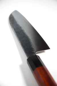 Couteau de Chef Japonais Traditionnel Très Vendu, Hachoir à Viande et Légumes avec Manche en Bois Personnalisé, Couteau de Cuisine Forgé avec Housse - Product Image 4