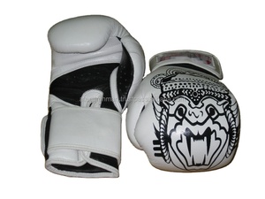 GAF ถุงมือมวยลูกค้าส่วนบุคคล ถุงมือมวยหนัง การฝึกซ้อมตะขอและห่วงหนัง - Product Image 3