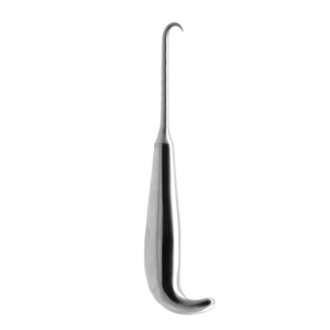 Premium Dingman Curved Bone <b>Hook</b> 19cm Stainless Steel Sharp Orthopedic Bone <b>Hook</b> Retractor for Maxillofacial & <b>Plastic</b> Surgery - Product Image 1