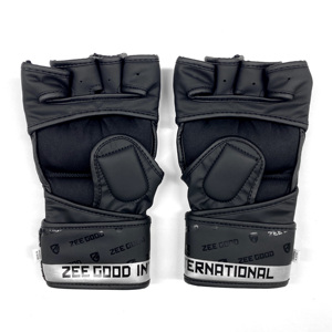 Genuine Leather MMA <b>Gloves</b> Shooter for Outdoor Martial Arts Training-High Quality <b>Moisture</b> Wicking Non-Slip Unisex - Product Image 3