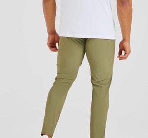 <b>Men</b> Cotton Fleece <b>Jogger</b> Sweatpants Casual Drawstring Pants Soft Warm Streetwear Trousers With Side Pockets Custom Wholesale - Product Image 4