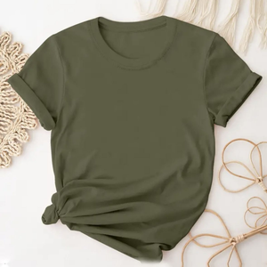 T-shirt en coton biologique grande taille pour homme, fabriqué directement en usine, écologique, doux, décontracté, streetwear, avec personnalisation de marque et étiquette privée - Product Image 5