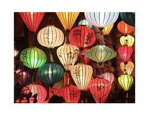 Linterna de Seda Vietnamita Premium con Delicada Artesanía, Perfecta para Decoración de Hogar de Lujo - Product Image 1