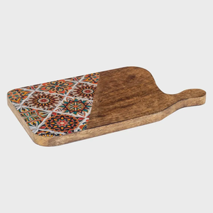 Natural Wooden Handcrafted Enamel Print Cutting <b>Board</b> Best quality For kitchen Every Day Use In Wholesale - Product Image 4