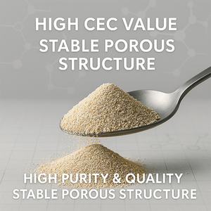 Polvere di Zeolite Naturale Micronizzata Ultra-Fine per Cosmetici e Maschere Viso, Materia Prima per Pulizia Profonda e Disintossicazione della Pelle - Product Image 2