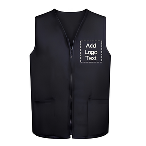 Chaleco Casual de Invierno Personalizado ODM para Voluntarios, Eventos Comunitarios, Personal de Servicio, con Bolsillos, Logotipo, Cremallera Desmontable y Alta Visibilidad - Product Image 1