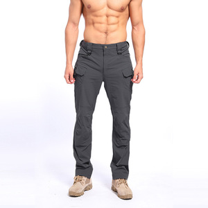 Pantalon cargo en coton pour homme, haute qualité, multi-poches, pour le travail en extérieur, tactique, matière robuste, vente en gros - Product Image 2