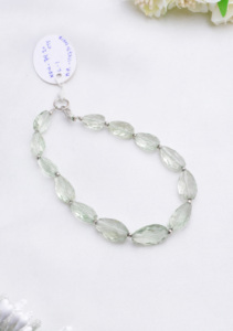 Ametista verde natural facetada, piedras preciosas para la elaboración de joyería fina. - Product Image 2