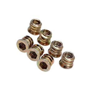 Écrous hexagonaux en acier inoxydable poli, plaqués nickel et zinc jaune, pour outils miniers ISO métriques du Vietnam - Product Image 2