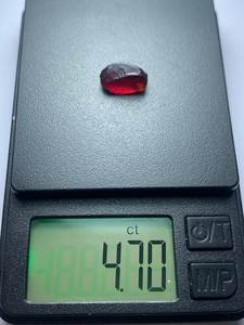Natural Umbalite Garnet Rough <b>Crystal</b> 4.70 Carat Collector Grade Untreated Africa Faceting Cutting Quality Gemstone - Product Image 5