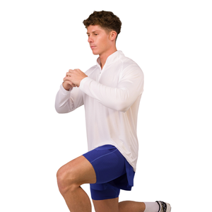 กางเกงขาสั้นออกกำลังกายผู้ชาย Flex 2 in 1 พร้อมซับในรัดรูป น้ำหนักเบา แห้งเร็ว เหมาะสำหรับยิม วิ่ง ฟิตเนส ชุดกีฬา รับผลิตแบบ OEM ขายส่ง - Product Image 3