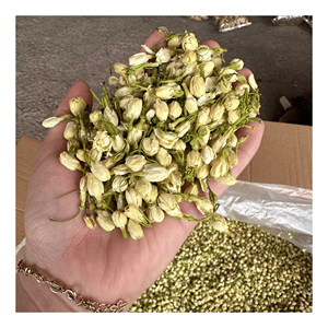 ดอกมะลิแห้งคัดสรรอย่างดี ใช้สำหรับตกแต่งชานมไข่มุกและบรรจุในซอง วัตถุดิบดอกไม้ที่มีความชื้นต่ำ - Product Image 6