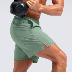 Pantalones Cortos Deportivos para Hombre, Casuales, Transpirables, de Secado Rápido, Ecológicos, con Estampado Digital, Elásticos, 100% Poliéster - Product Image 4