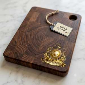 Tabla de cortar de madera de nogal con asa y ranura para jugos, tabla de charcutería personalizada con grabado, bandeja de servir para cocina - Product Image 3
