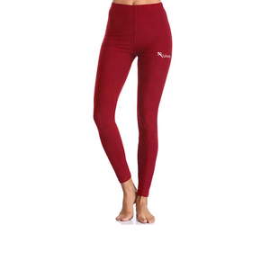 Leggings basiques doux et moelleux pour femmes, en couleurs unies, avec bordure brossée à la cheville, personnalisables - Product Image 5