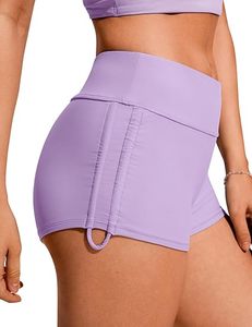 Shorts d'entraînement personnalisés pour femmes, sur mesure en usine, séchage rapide, respirants, taille mi-haute, vêtements de sport décontractés en polyester et élasthanne - Product Image 6